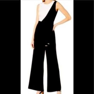 Tommy Hilfiger Color Block Crepe Jumpsuit